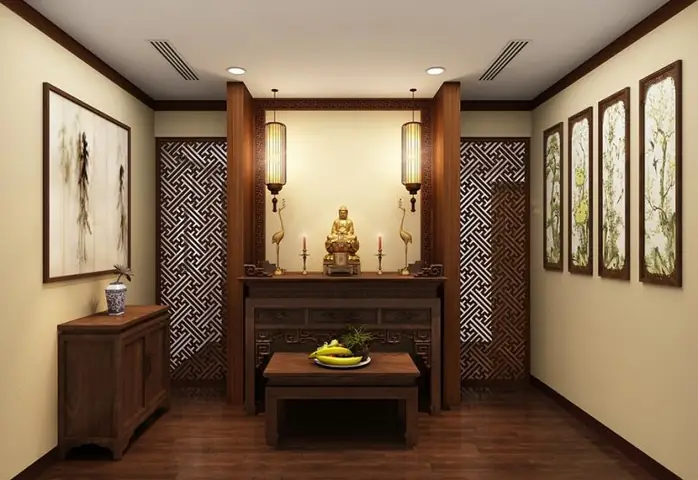 Nguyên Tắc Để Thiết Kế Phòng Thờ Hợp Phong Thủy