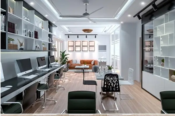 Mẫu Thiết Kế Văn Phòng 40m2 Cho Không Gian Mở