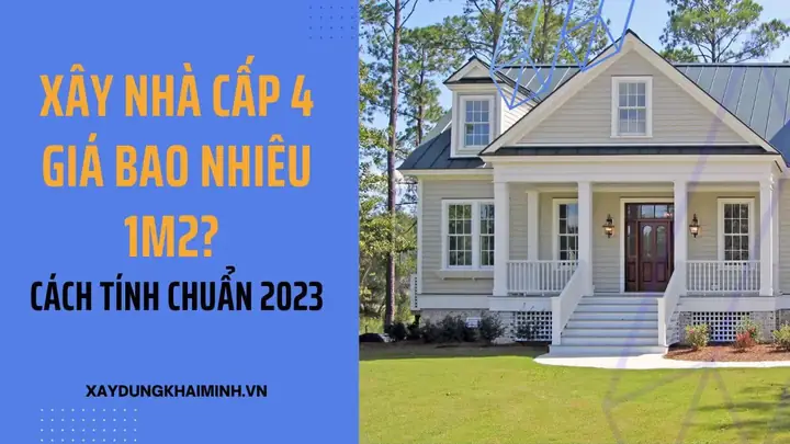 Tiền Công Xây Dựng 1m2 Nhà Cấp 4 Tiền Công Xây Dựng 1m2 Nhà Cấp 4