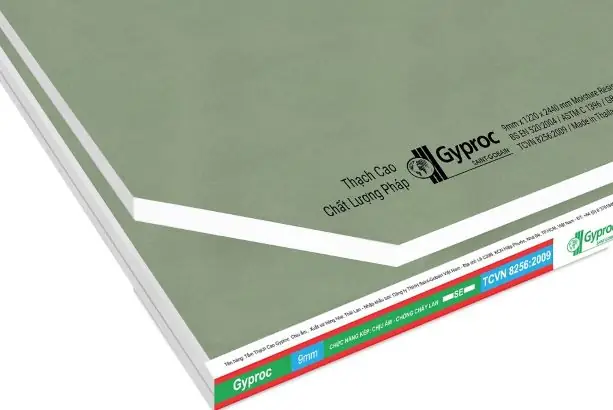 Tấm Thạch Cao Chịu Nước – Sự Thay Thế Hoàn Hảo Cho Vật Liệu Truyền Thống Tấm Thạch Cao Chịu Nước – Sự Thay Thế Hoàn Hảo Cho Vật Liệu Truyền Thống