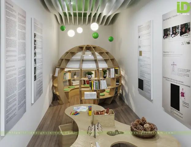 Trang Trí Góc Thư Viện Trong Lớp Học