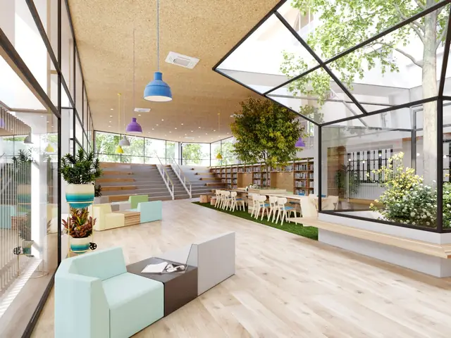 Góc Thư Viện Ngoài Trời Trường Mầm Non