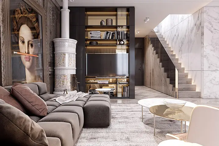 Trang Trí Nội Thất Phòng Khách Nhà Cấp 4 Hợp Phong Thủy: Trang Trí Nội Thất Phòng Khách Nhà Cấp 4 Hợp Phong Thủy: