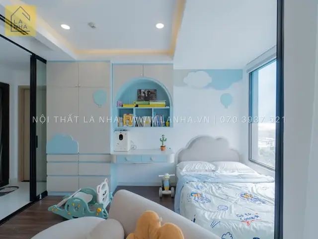 Thiết Kế Nội Thất Chung Cư 68m2 – 2 Phòng Ngủ
