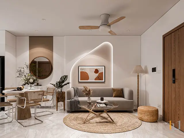 Trang Trí Phòng Khách Nhà Ống 3m Đẹp Mê Ly