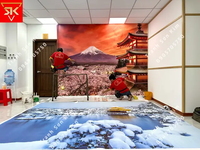 Top Mẫu Tranh Dán Tường Văn Phòng Tạo Cảm Hứng Hot Nhất Hiện Nay.