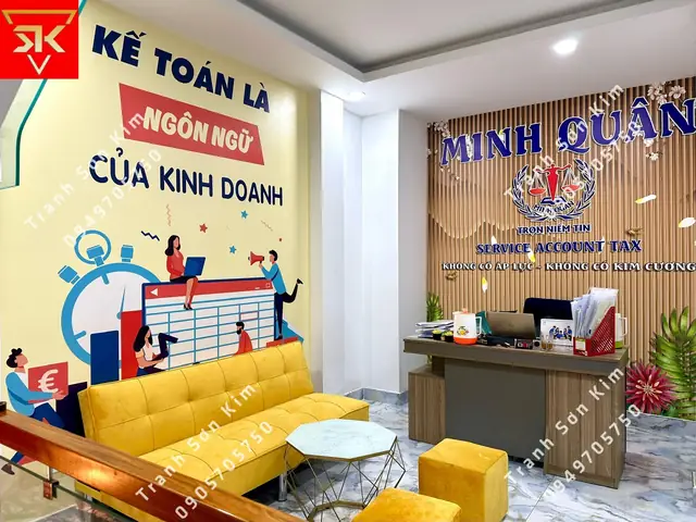 Top Mẫu Tranh Dán Tường Văn Phòng Tạo Cảm Hứng Hot Nhất Hiện Nay.