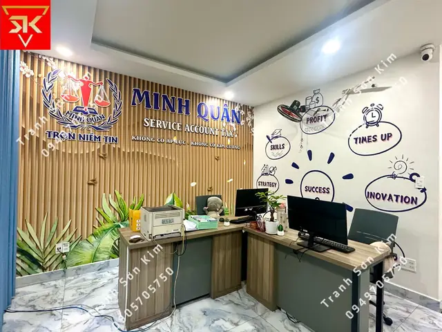 Top Mẫu Tranh Dán Tường Văn Phòng Tạo Cảm Hứng Hot Nhất Hiện Nay.