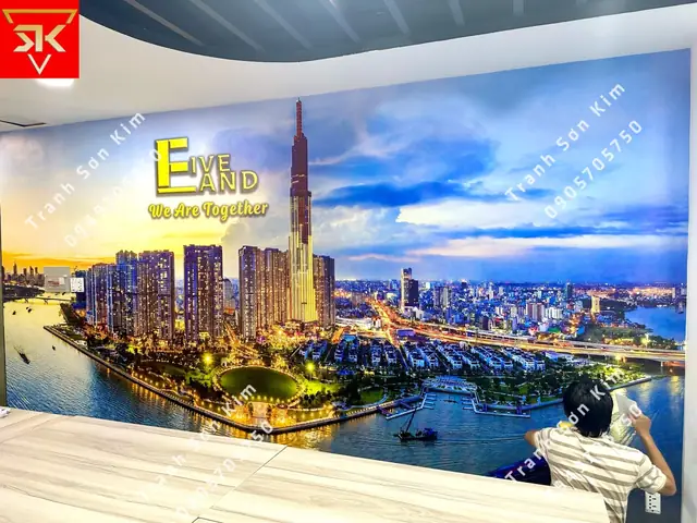 Top Mẫu Tranh Dán Tường Văn Phòng Tạo Cảm Hứng Hot Nhất Hiện Nay.