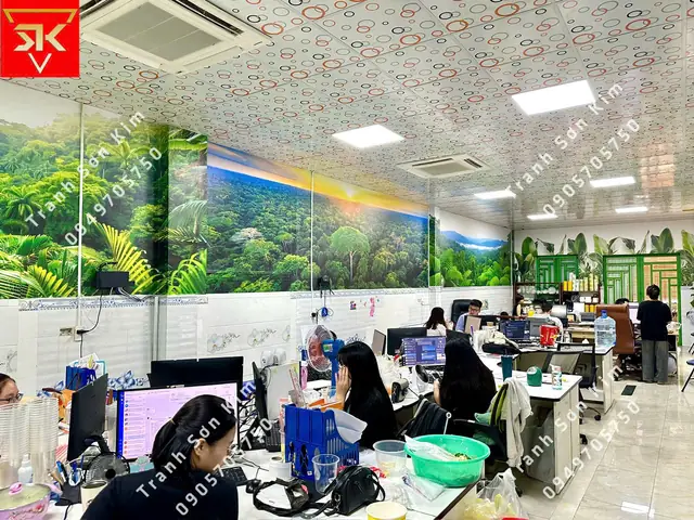 Top Mẫu Tranh Dán Tường Văn Phòng Tạo Cảm Hứng Hot Nhất Hiện Nay.