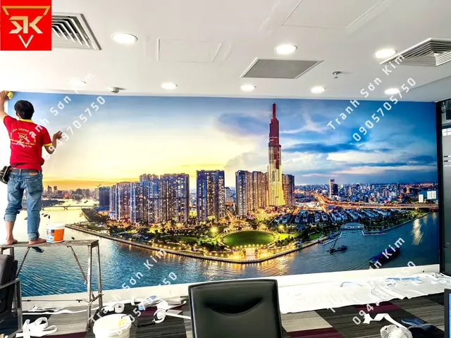 Top Mẫu Tranh Dán Tường Văn Phòng Tạo Cảm Hứng Hot Nhất Hiện Nay.