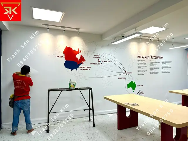 Top Mẫu Tranh Dán Tường Văn Phòng Tạo Cảm Hứng Hot Nhất Hiện Nay.