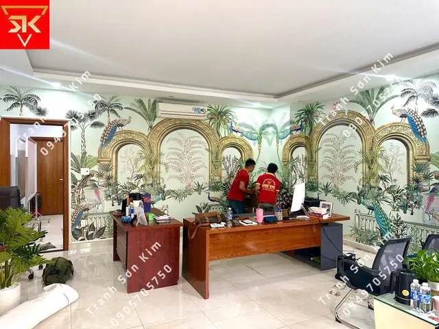 Top Mẫu Tranh Dán Tường Văn Phòng Tạo Cảm Hứng Hot Nhất Hiện Nay.