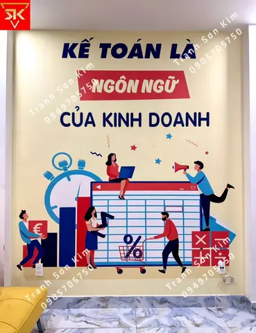 Top Mẫu Tranh Dán Tường Văn Phòng Tạo Cảm Hứng Hot Nhất Hiện Nay.