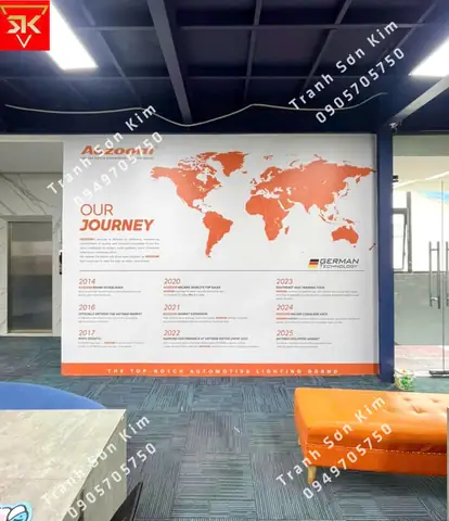 Top Mẫu Tranh Dán Tường Văn Phòng Tạo Cảm Hứng Hot Nhất Hiện Nay.