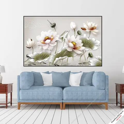 Tranh Hoa Sen