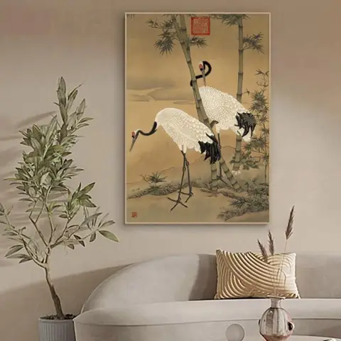 Tranh Tùng Hạc Diên Hiên Tranh Tùng Hạc Diên Hiên