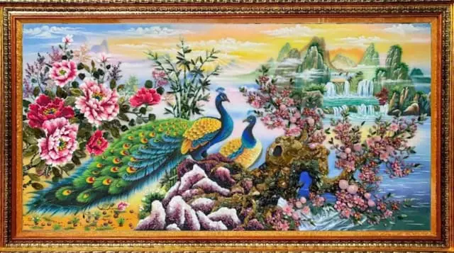 Tranh “phú Quý Mãn Đường”