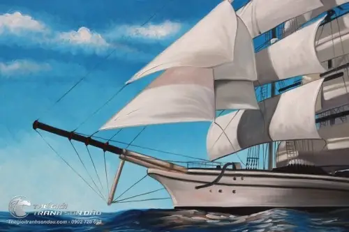 Tranh Thuyền Buồm Đẹp Treo Phòng Giám Đốc Tranh Thuyền Buồm Đẹp Treo Phòng Giám Đốc