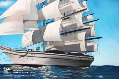 Tranh Thuyền Buồm Đẹp Treo Phòng Giám Đốc Tranh Thuyền Buồm Đẹp Treo Phòng Giám Đốc