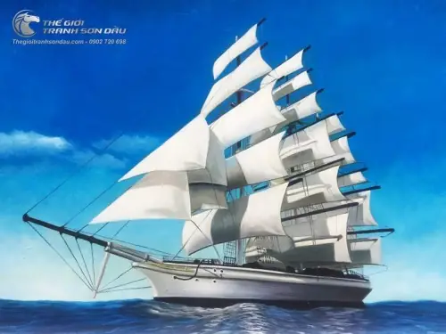 Tranh Thuyền Buồm Đẹp Treo Phòng Giám Đốc Tranh Thuyền Buồm Đẹp Treo Phòng Giám Đốc