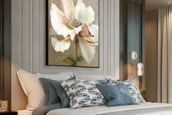 Chọn Màu Sắc Tranh Hài Hòa Và Hợp Với Phong Thủy Phòng Ngủ Chọn Màu Sắc Tranh Hài Hòa Và Hợp Với Phong Thủy Phòng Ngủ