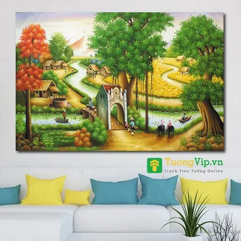 Ý Nghĩa Tranh Phong Cảnh Quê Hương