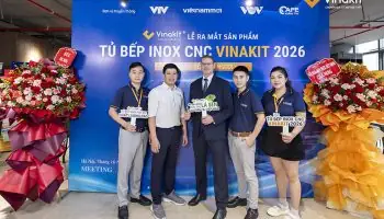 Tủ Bếp Gỗ Ép Công Nghiệp