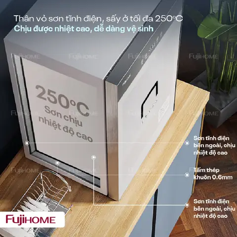 Tủ Sấy Chén Bát Tiệt Trùng Fujihome Dd68 - Khử Trùng Đa Năng Với Công Nghệ Tiên Tiến Tủ Sấy Chén Bát Tiệt Trùng Fujihome Dd68 - Khử Trùng Đa Năng Với Công Nghệ Tiên Tiến