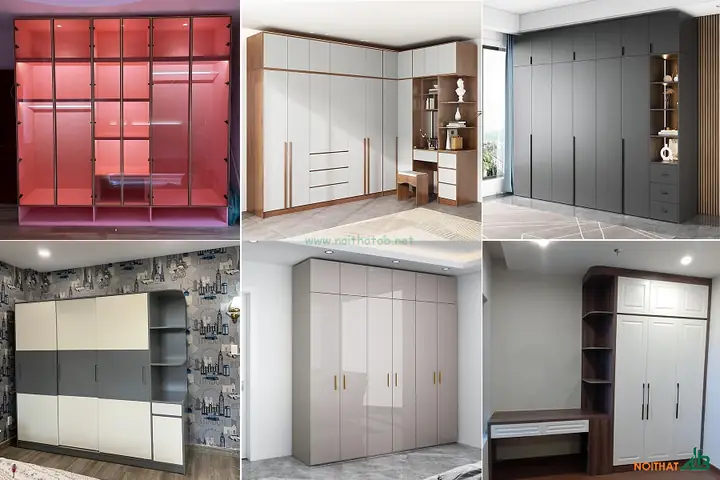 Các Mẫu Tủ Quần Áo Có Thiết Kế Hiện Đại