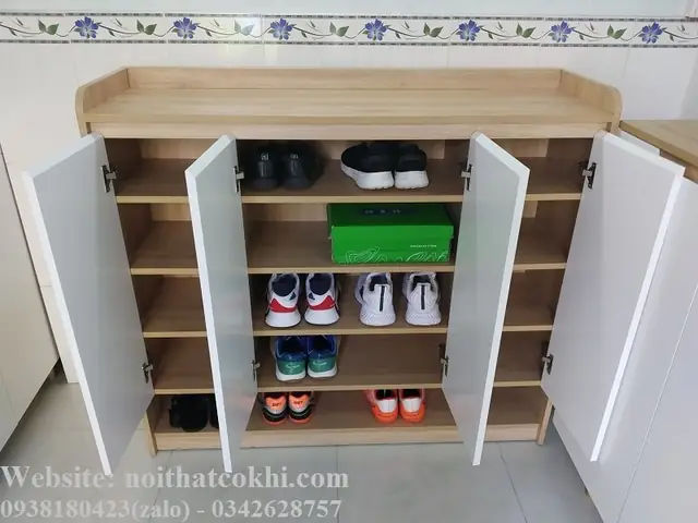 Tủ Giày Dép Bằng Gỗ