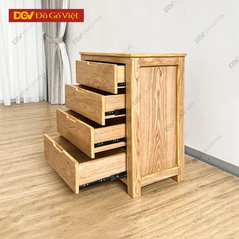 Tủ Để Đồ Mini Gỗ Sồi Tự Nhiên 4 Ngăn Kéo Nhỏ Gọn Tiện Lợi Tủ Để Đồ Mini Gỗ Sồi Tự Nhiên 4 Ngăn Kéo Nhỏ Gọn Tiện Lợi