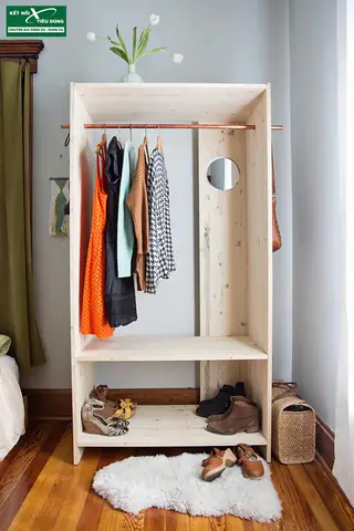 Tự Làm Tủ Gỗ Đựng Quần Áo - Tại Sao Không?