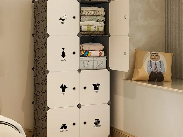 Tủ Nhựa Lắp Ghép 8 Ô