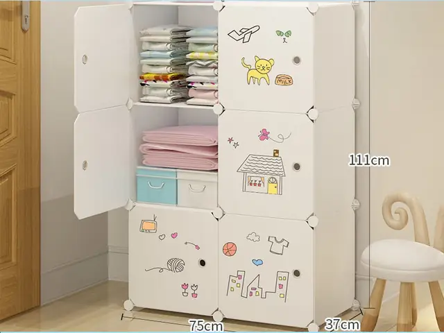 Tủ Nhựa Lắp Ghép 6 Ô