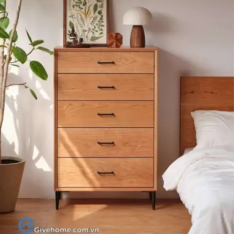 Tủ Ngăn Kéo Gỗ 5 Tầng Tủ Ngăn Kéo Gỗ 5 Tầng