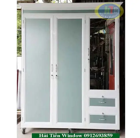 Chọn Tủ Quần Áo Nhôm Kính Giá Rẻ, Chất Lượng Thay Cho Tủ Quần Áo Gỗ