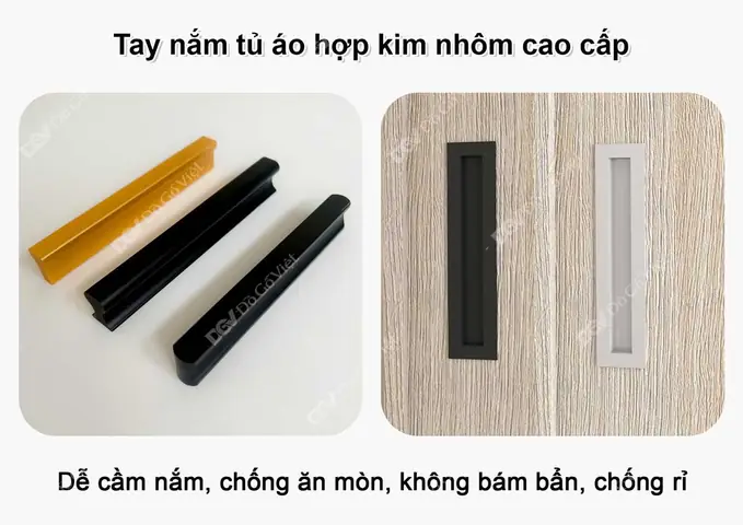 Tủ Quần Áo Gỗ Công Nghiệp