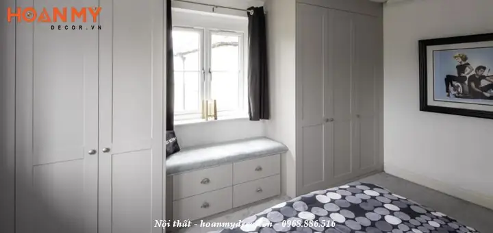 Mẫu Thiết Kếtủ Quần Áo Bao Quanh Cửa Sổ Đẹp 2025 Mẫu Thiết Kếtủ Quần Áo Bao Quanh Cửa Sổ Đẹp 2025