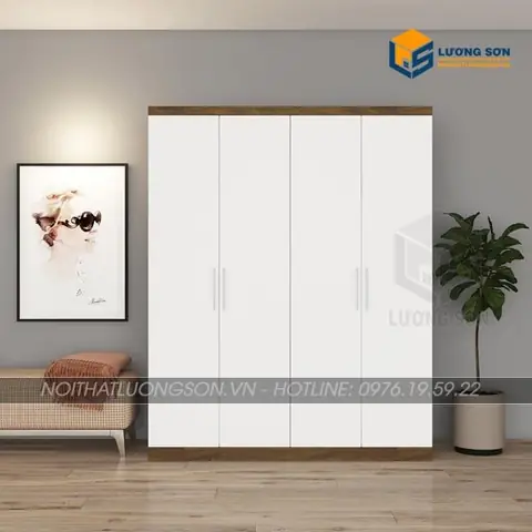 3tủ Quần Áo Gỗ Ép 4 Cánh 3tủ Quần Áo Gỗ Ép 4 Cánh