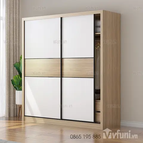 Tủ Quần Áo Gỗ Ép Cửa Lùa: Giải Pháp Lưu Trữ Thông Minh Cho Mọi Không Gian