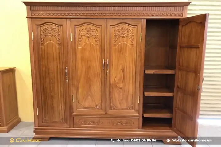 Một Số Mẫu Tủ Quần Áo Gỗ Lim Đẹp, Thịnh Hành Nhất Hiện Nay