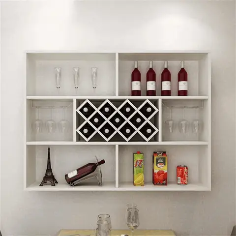 Tủ Rượu Mini Treo Tường Phòng Khách