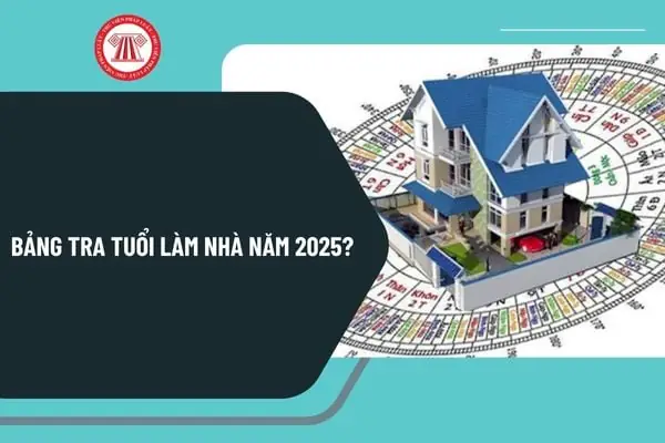 Bảng Tra Tuổi Làm Nhà 2025 Chi Tiết? Năm 2025 Tuổi Nào Làm Nhà Đẹp Nhất? Xem Tuổi Làm Nhà Năm 2025?