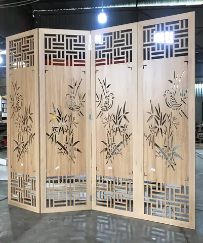 Vách Bình Phong Chim Trúc Di Động Tada - Td959