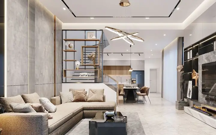 Vách Ngăn Nhôm Cho Cầu Thang Và Phòng Bếp Vách Ngăn Nhôm Cho Cầu Thang Và Phòng Bếp