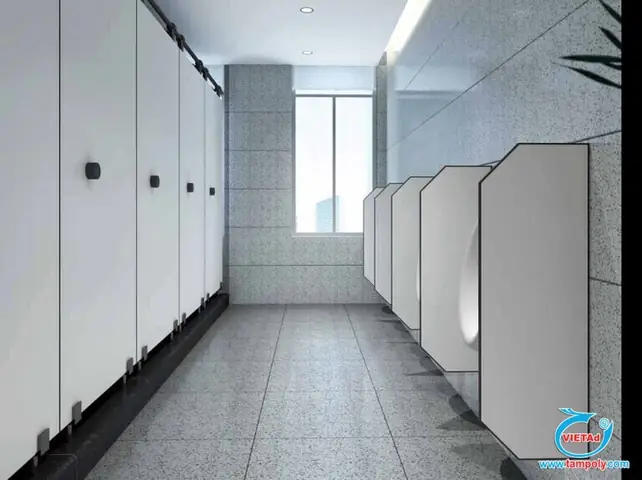 Tấm Nhựa Làm Vách Nhà Vệ Sinh Bằng Pvc