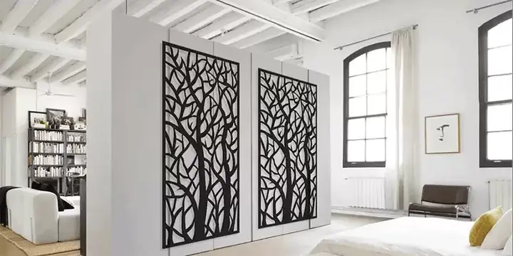 Vách Ngăn Phòng Ngủ Bằng Thạch Cao