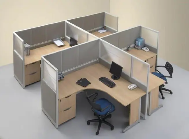 Mẫu Vách Ngăn Bàn Làm Việc Văn Phòng