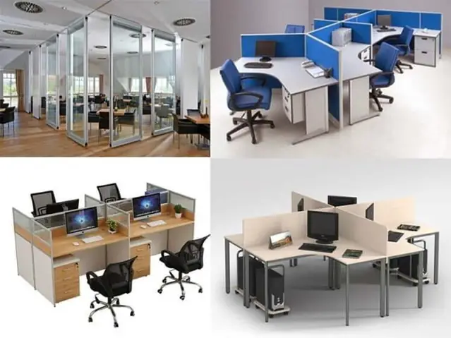 Các Loại Vách Ngăn Văn Phòng Làm Việc Thông Dụng Hiện Nay